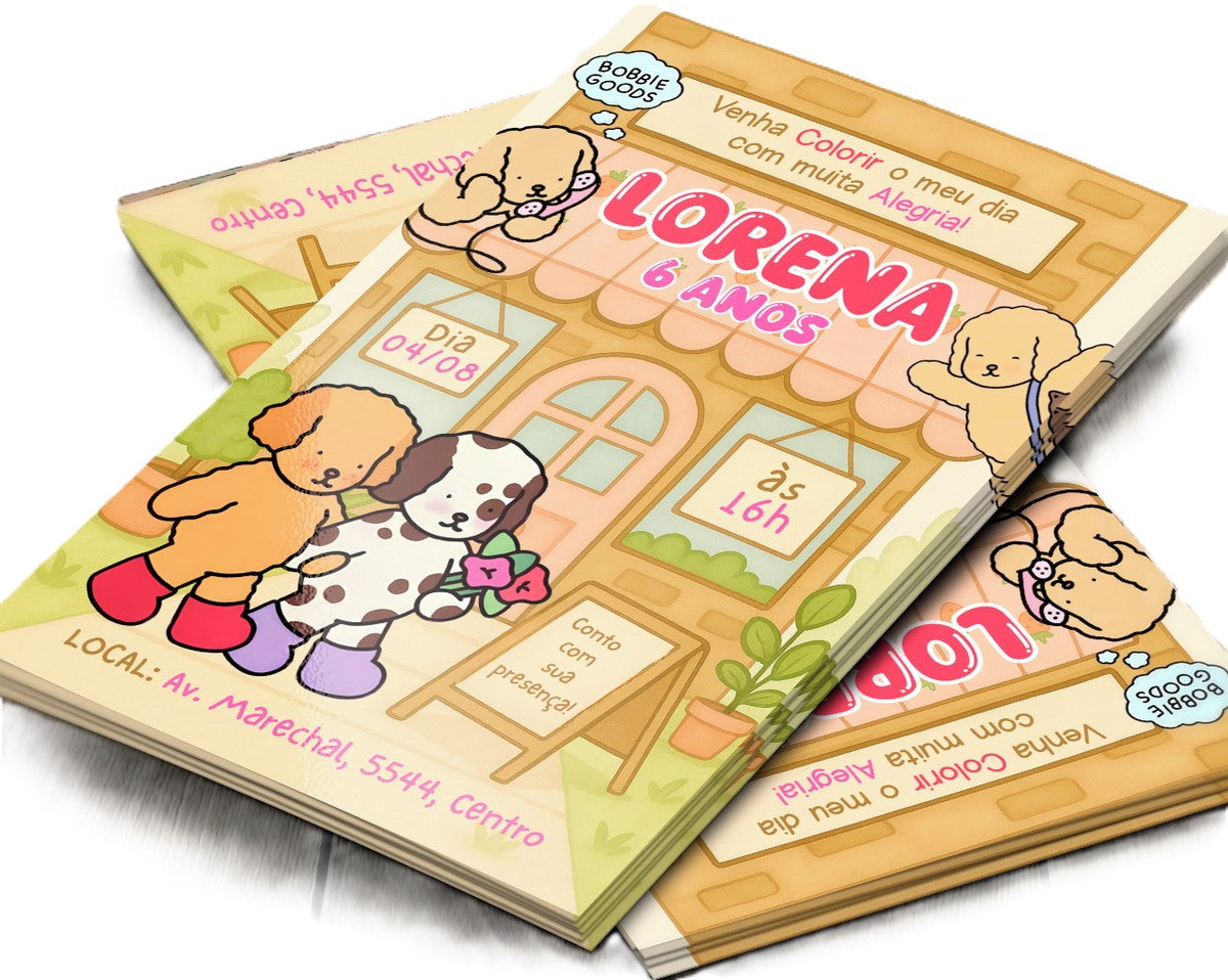 Convite Digital Bobbie Goods