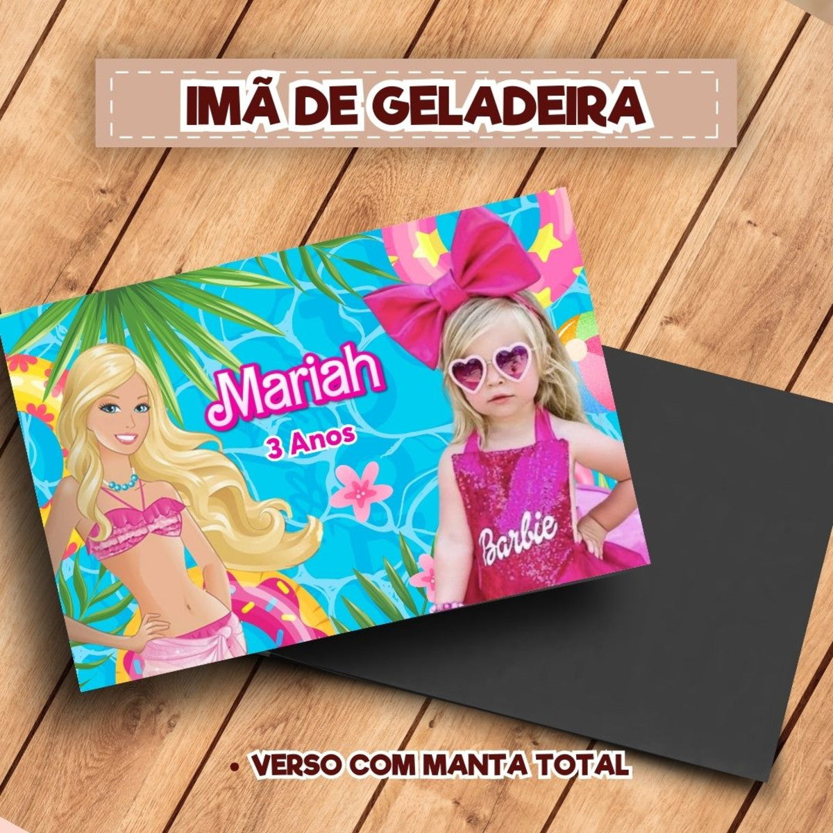 20 Ímãs De Geladeira Barbie Pool