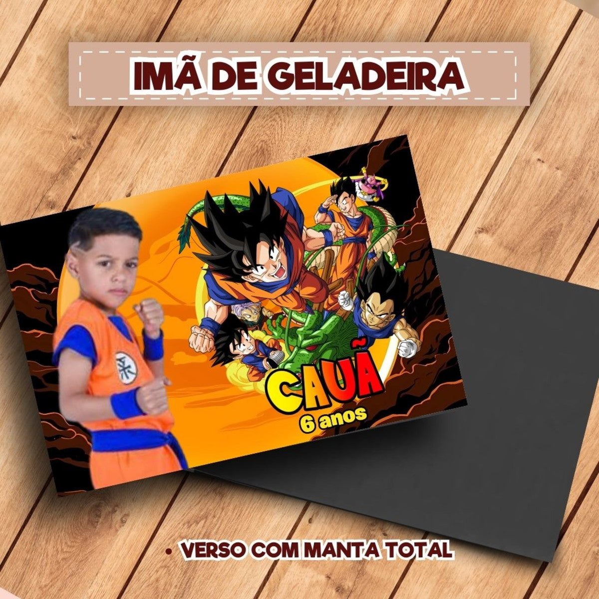 20 Ímãs De Geladeira Dragon Ball