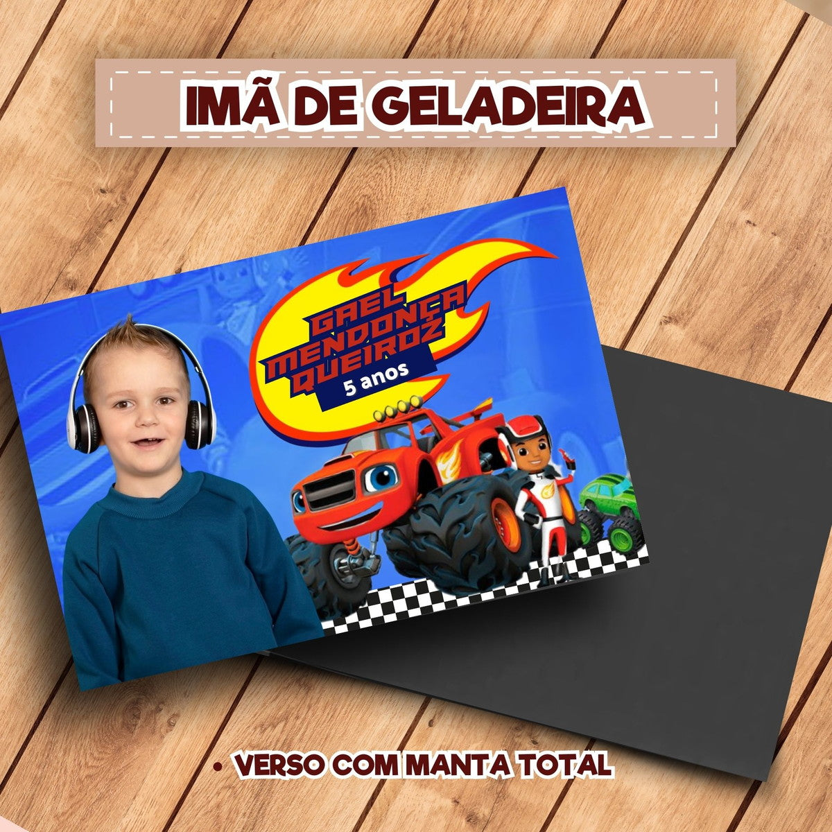 20 Ímãs De Geladeira Blaze and the monster machine