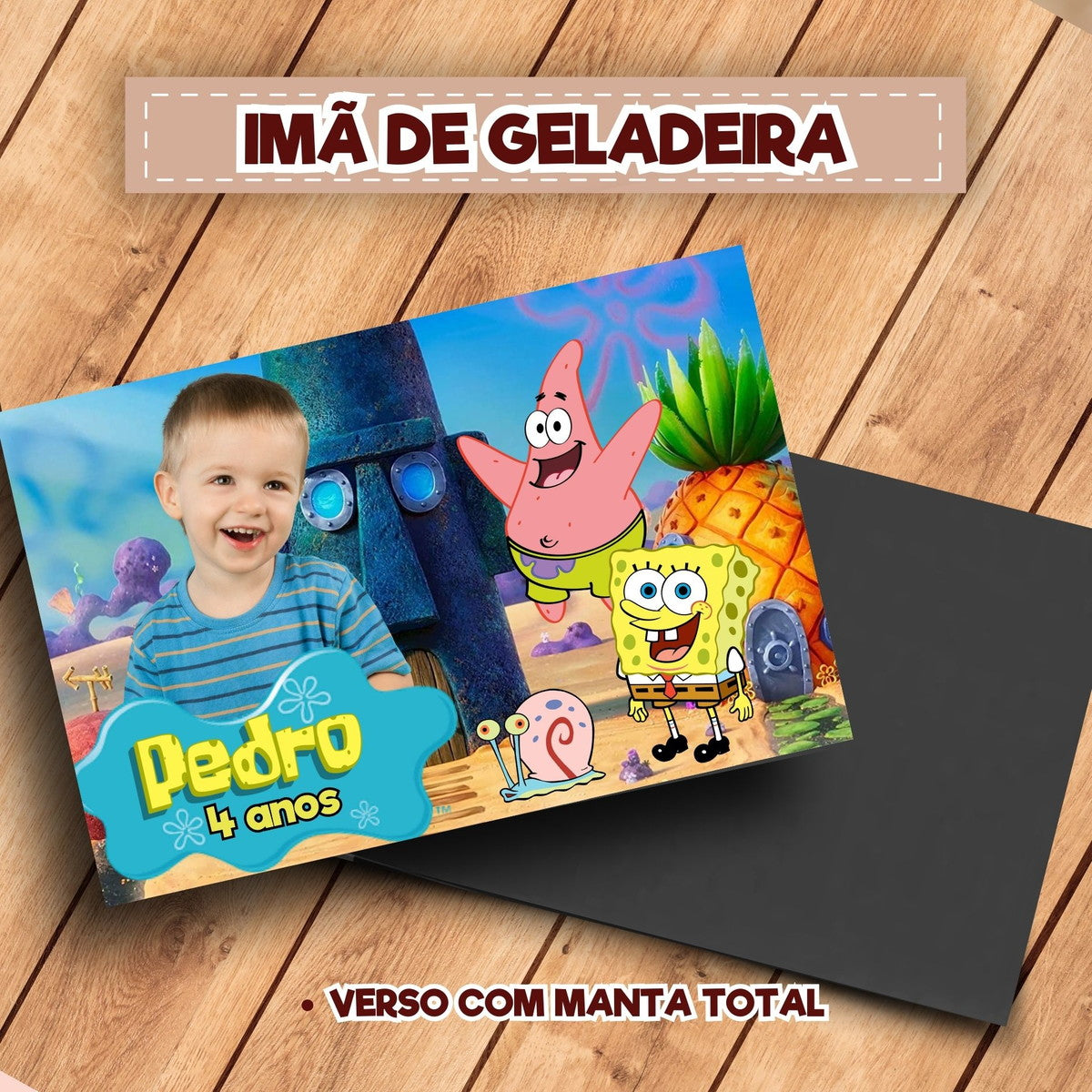 20 Ímãs De Geladeira Bob Esponja