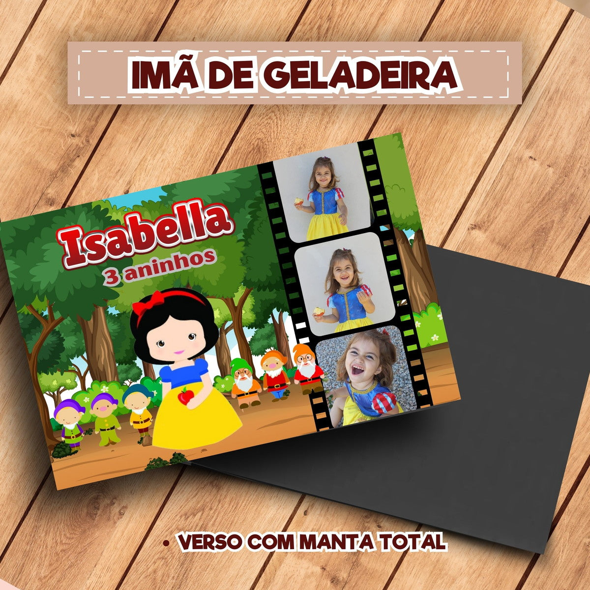 20 Ímãs De Geladeira Branca de Neve
