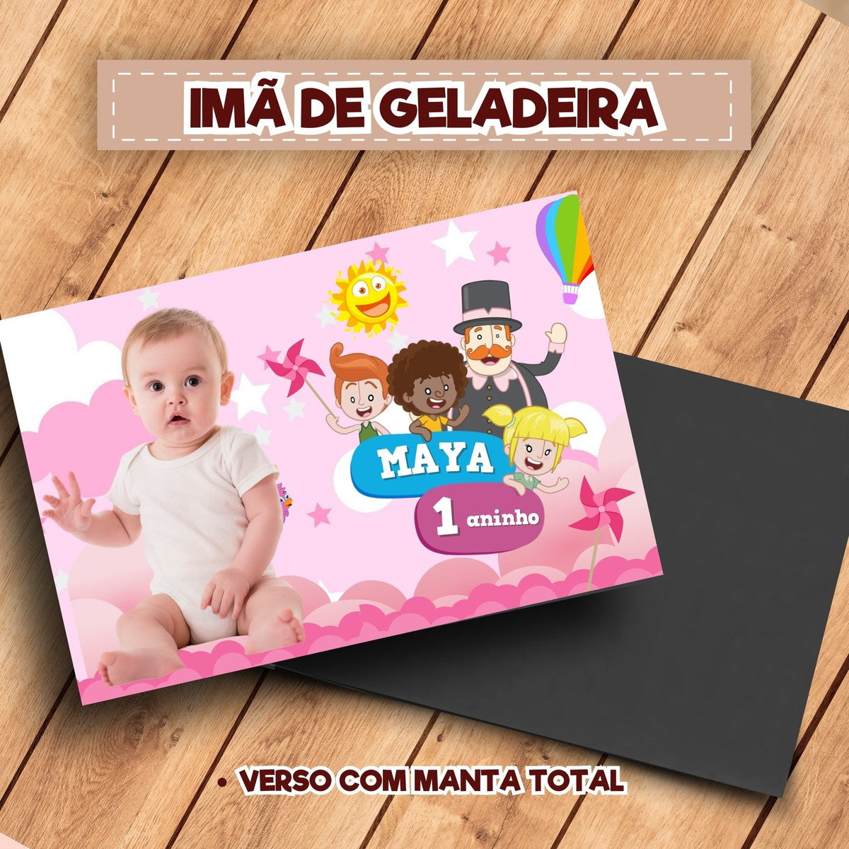 20 Ímãs De Geladeira Mundo Bita