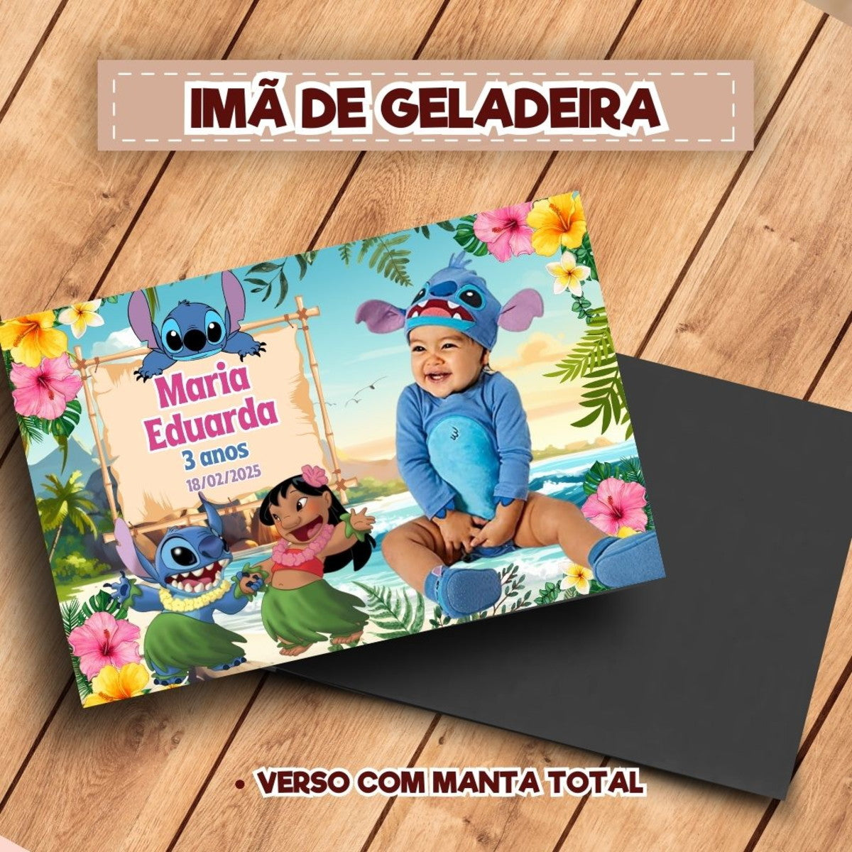 20 Ímãs De Geladeira Lilo e Stitch