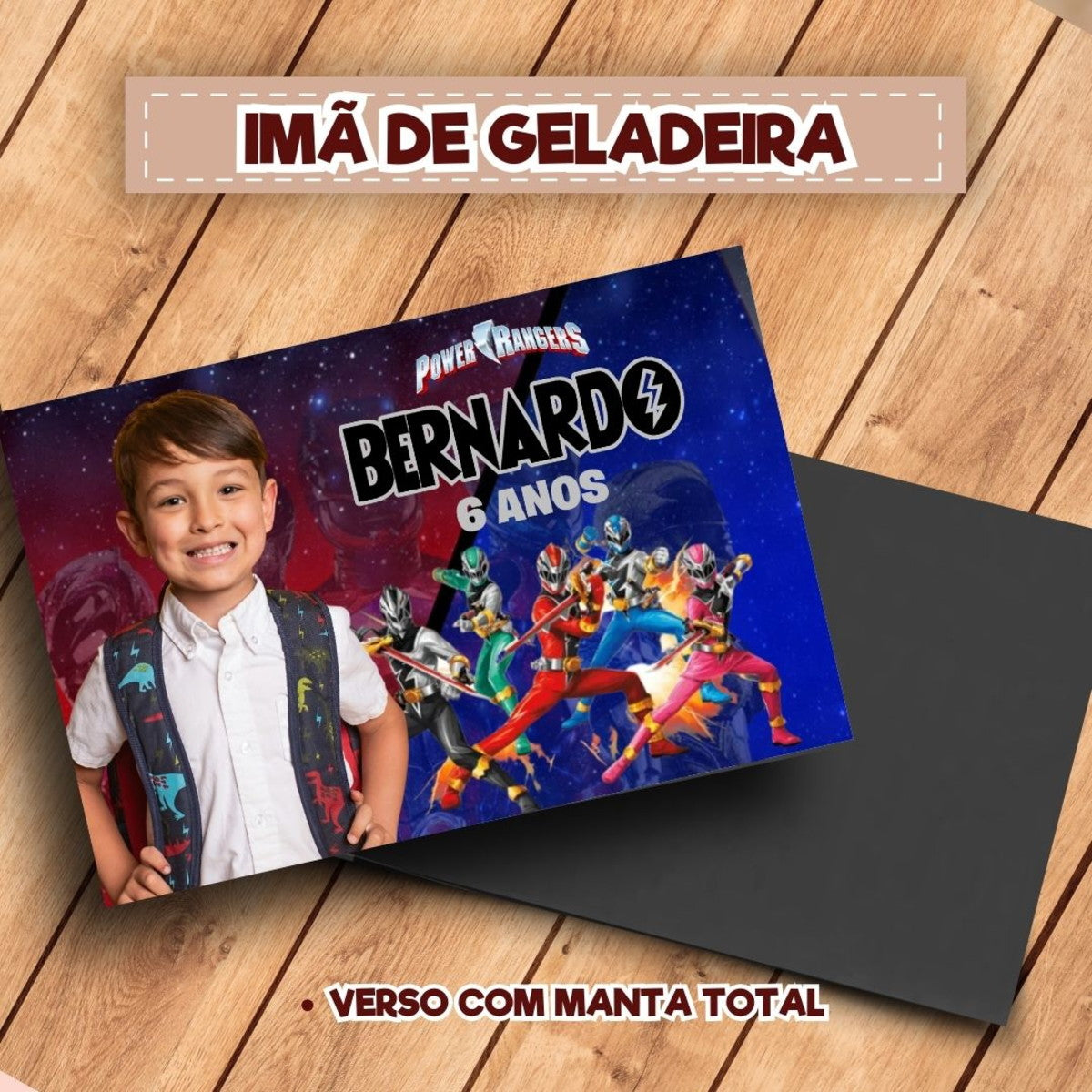 20 Ímãs De Geladeira Power Rangers