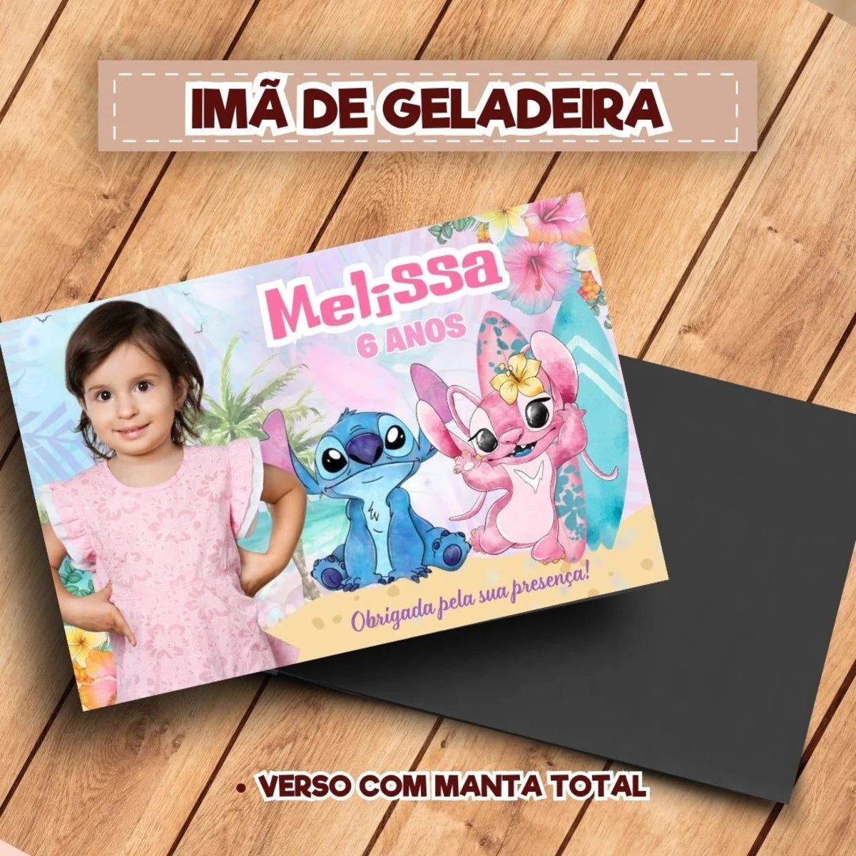 20 Ímãs De Geladeira Stitch e Angel