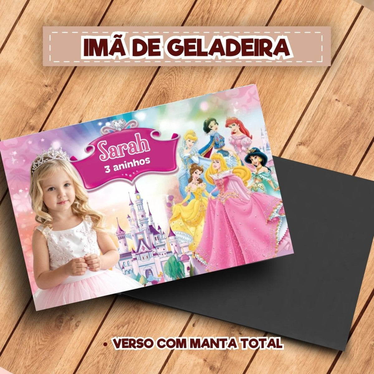 20 Ímãs De Geladeira Princesas da Disney