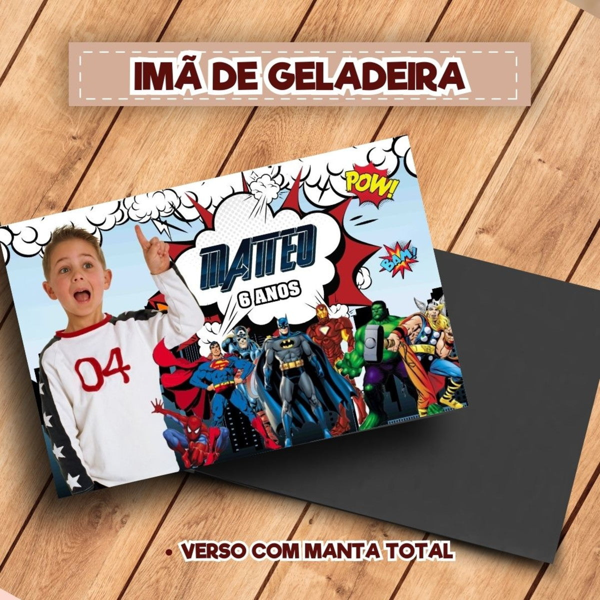 20 Ímãs De Geladeira Vingadores