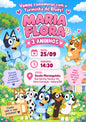 CONVITE DIGITAL BLUEY MENINA