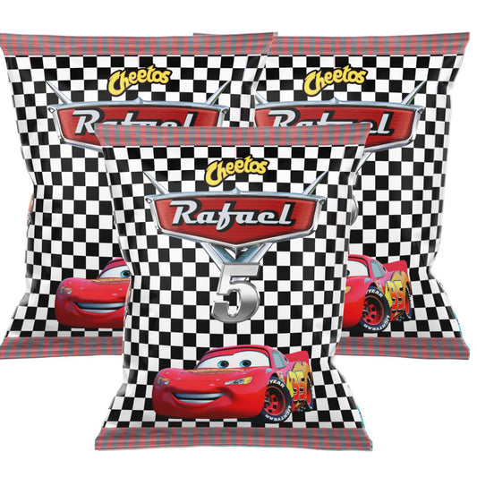 Kit 10 Embalagens para Salgadinho - Rafael (Carros)