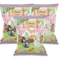 Kit 10 Embalagens para Salgadinho - Celena (Animais da floresta)