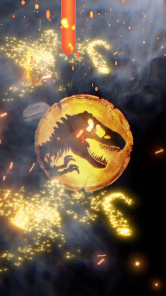 Convite Animado Jurassic Park