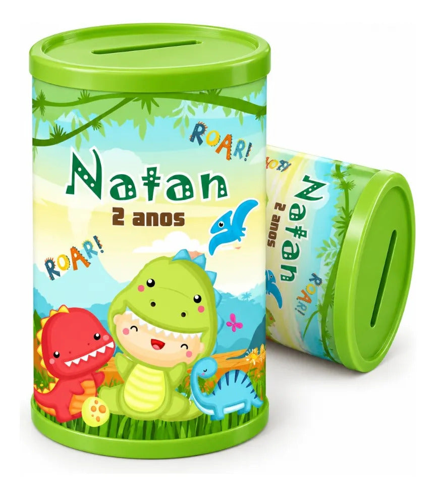 COFRINHO PERSONALIZADO SAFARI BABY 2 (KIT COM 10)