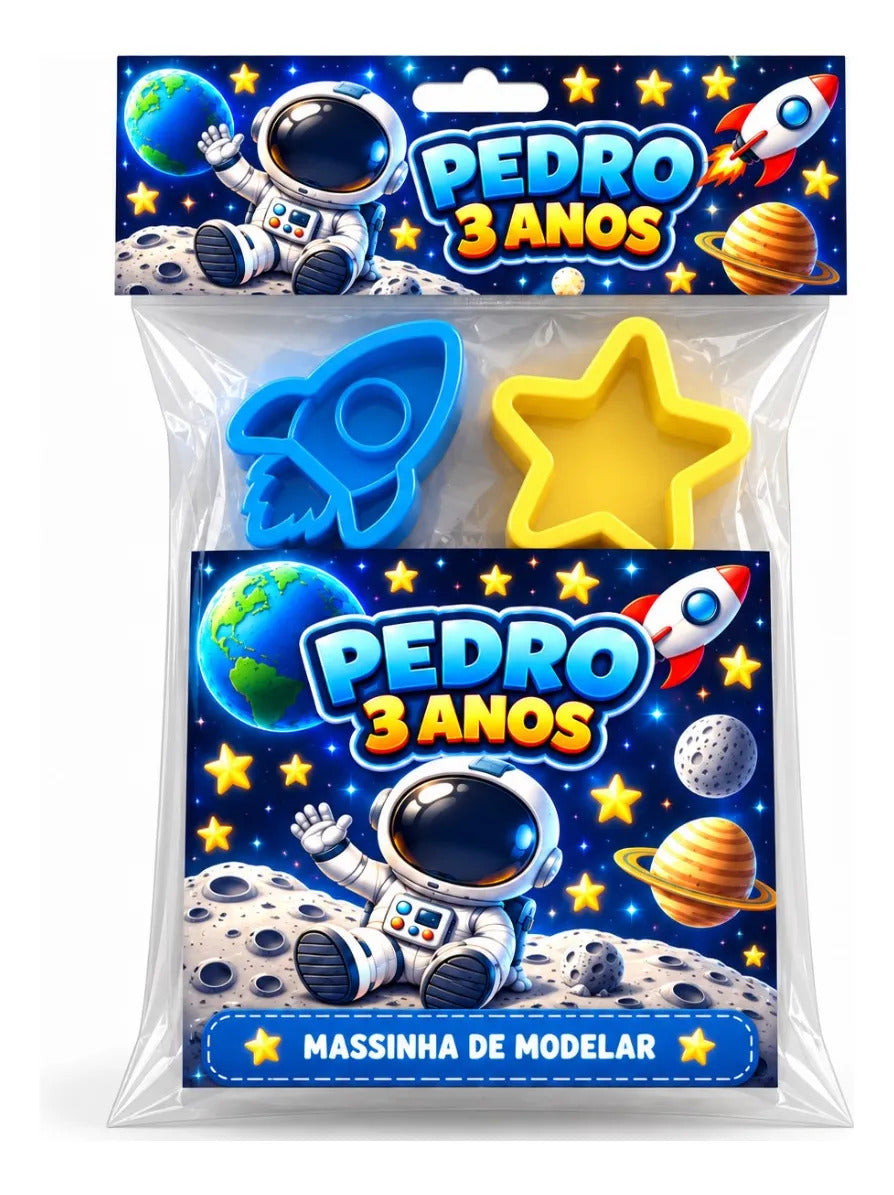 Kit 10 Massinhas Personalizadas Piratas