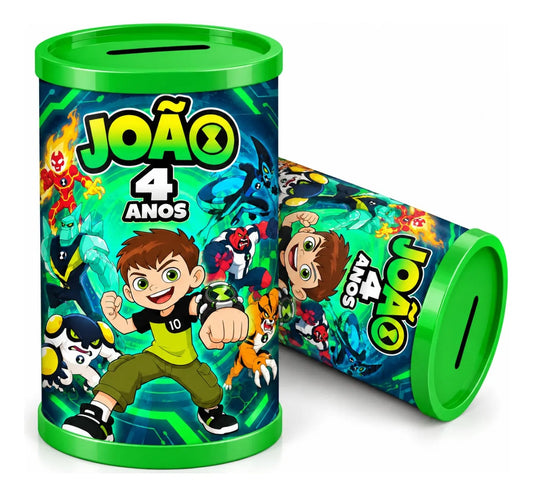 COFRINHO PERSONALIZADO BEN 10 (KIT COM 10)