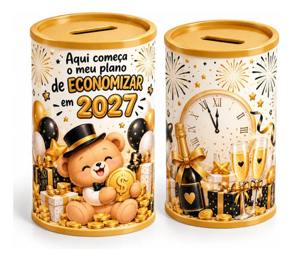 COFRINHO TEMA ANO NOVO  (KIT COM 10)