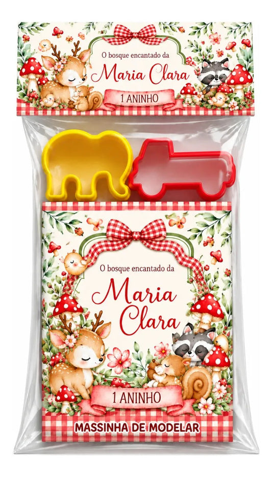 Kit 10 Massinhas Personalizadas Cavalinho