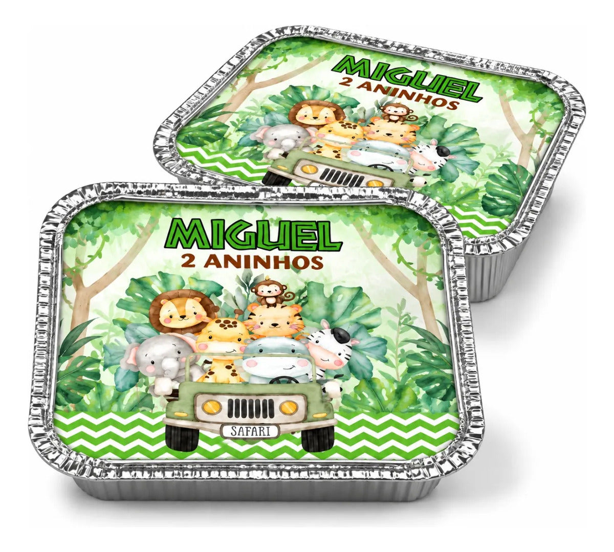 KIT 20 MARMITINHAS DE ALUMÍNIO DINO BABY 3