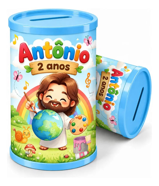 COFRINHO PERSONALIZADOARCA DE NOÉ  (KIT COM 10)