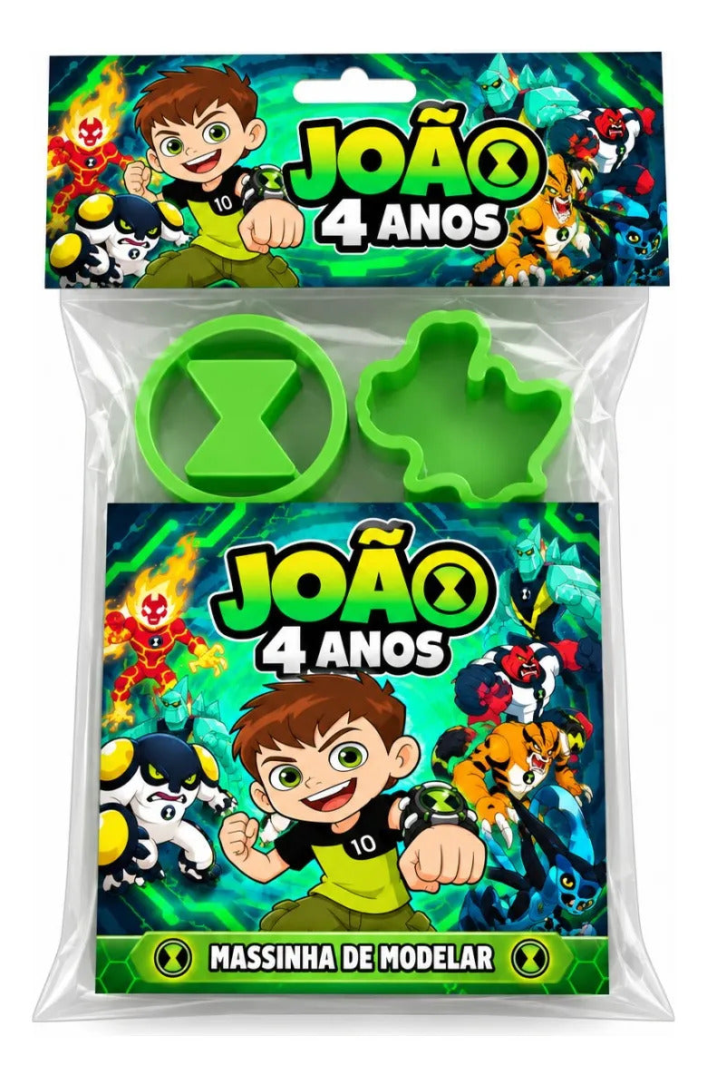 Kit 10 Massinhas Personalizadas Capivaras
