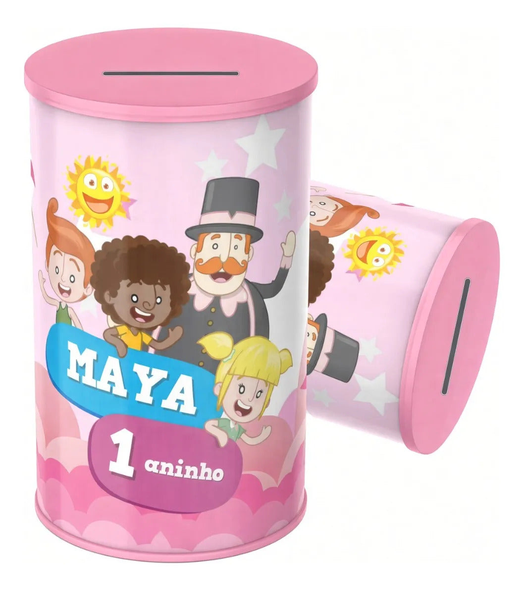 COFRINHO PERSONALIZADO MUNDO BITA (KIT COM 10)