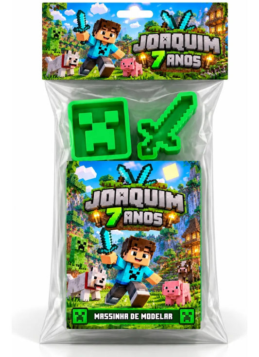 Kit 10 Massinhas Personalizadas Astronauta