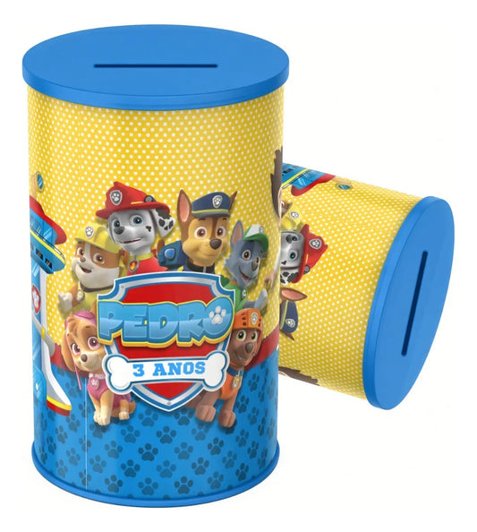 COFRINHO PERSONALIZADO PATRULHA CANINA (KIT COM 10)