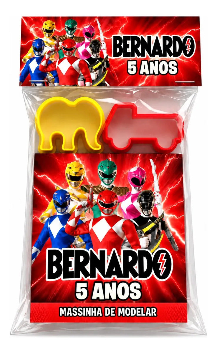 Kit 10 Massinhas Personalizadas Carros