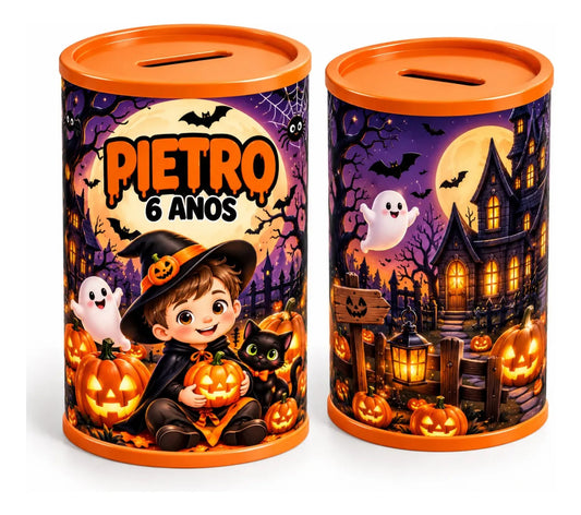 COFRINHO PERSONALIZADO HALLOWEEN  (KIT COM 10)