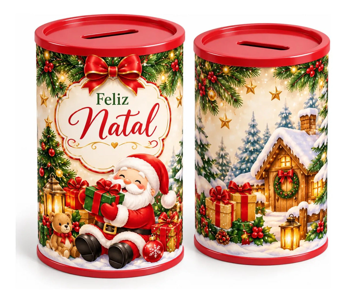 COFRINHO PERSONALIZADO NATAL  (KIT COM 10)