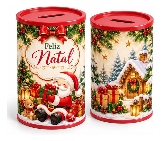 COFRINHO PERSONALIZADO NATAL  (KIT COM 10)