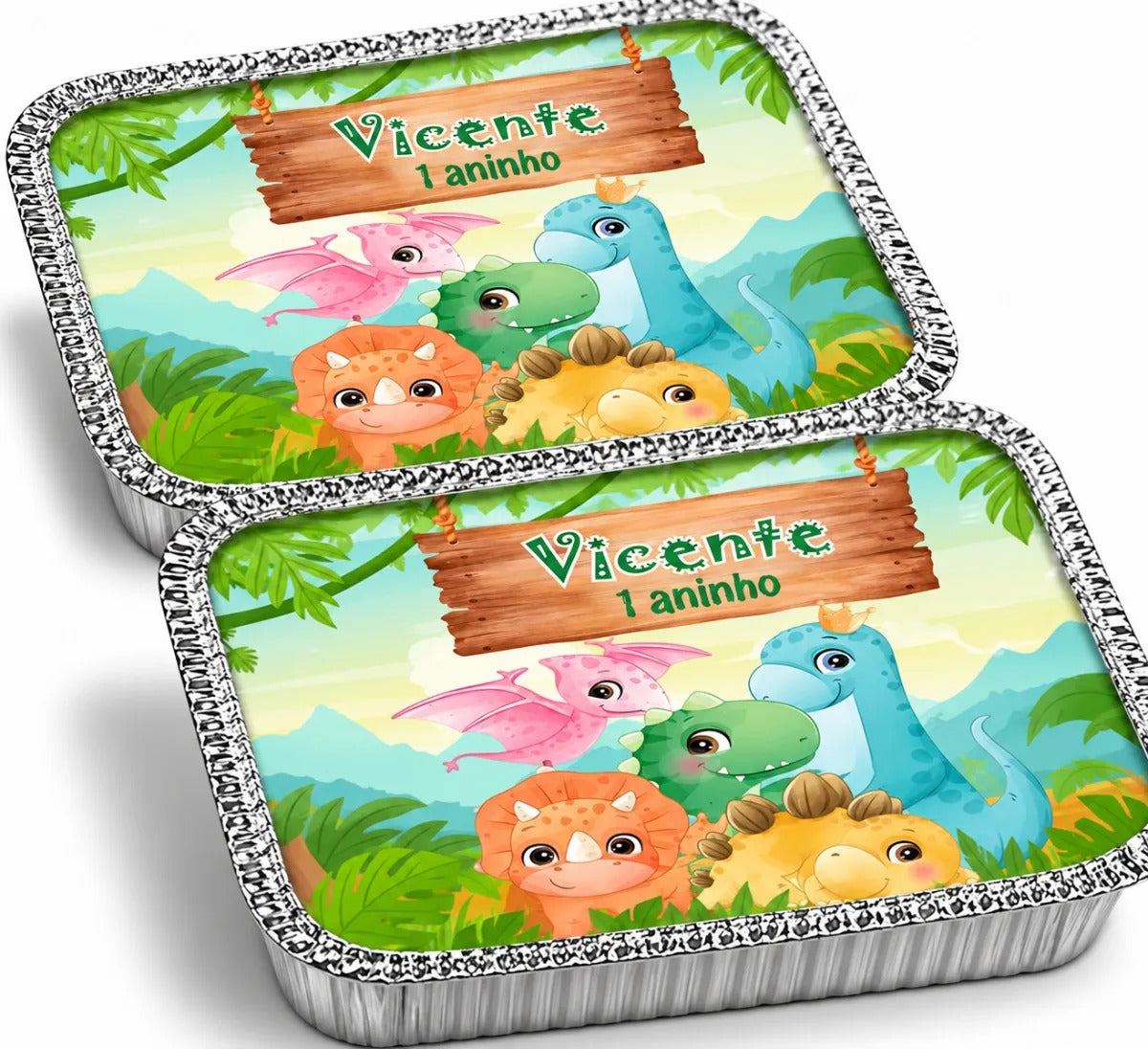 KIT 20 MARMITINHAS DINO BABY 1