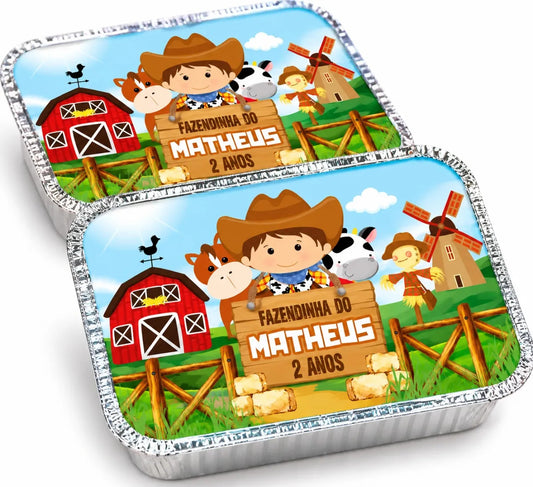 KIT 20 MARMITINHAS DE ALUMÍNIO FAZENDINHA 4
