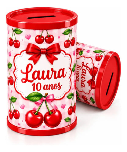 COFRINHO PERSONALIZADO CEREJINHA (KIT COM 10)