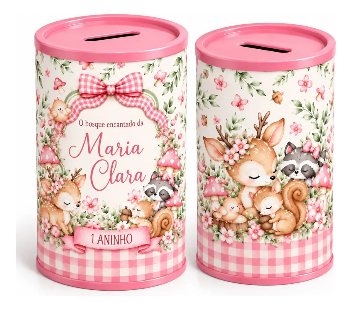 COFRINHO PERSONALIZADO BOSQUE ENCANTADO 4  (KIT COM 10)