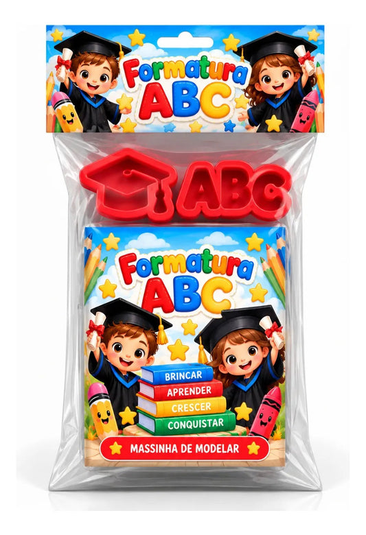 Kit 10 Massinhas Personalizadas Fazendinha