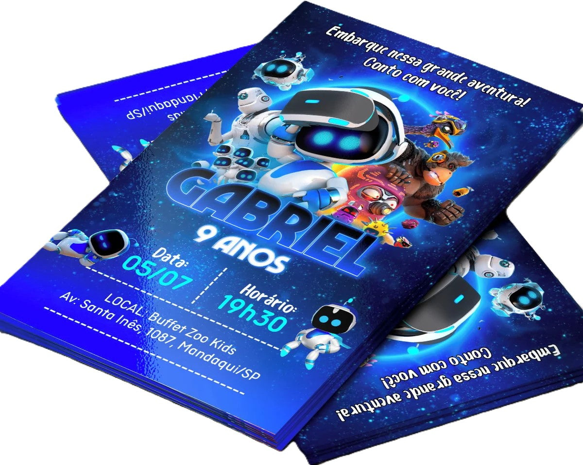 Convite Digital Astrobot