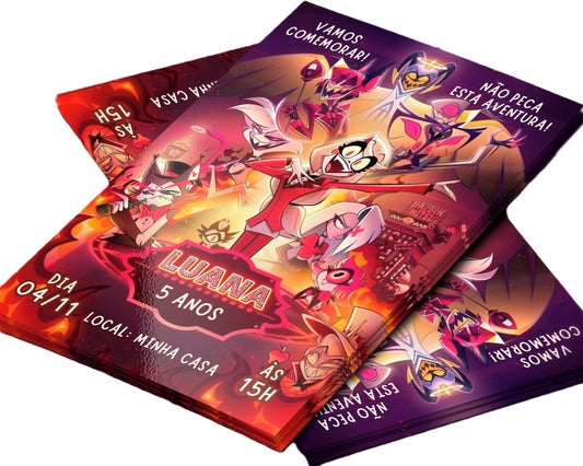 Convite Digital Hotel Hazbin