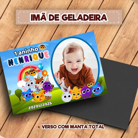 20 Ímãs De Geladeira Bolofofos