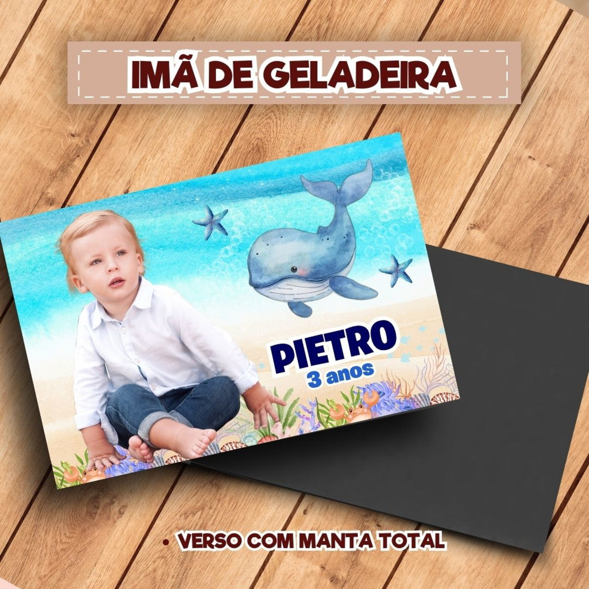 20 Ímãs De Geladeira Fundo do Mar