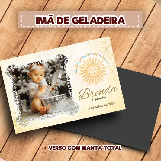 20 Ímãs De Geladeira Primeira Volta ao Sol