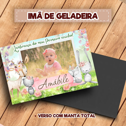 20 Ímãs De Geladeira Bosque Encantado