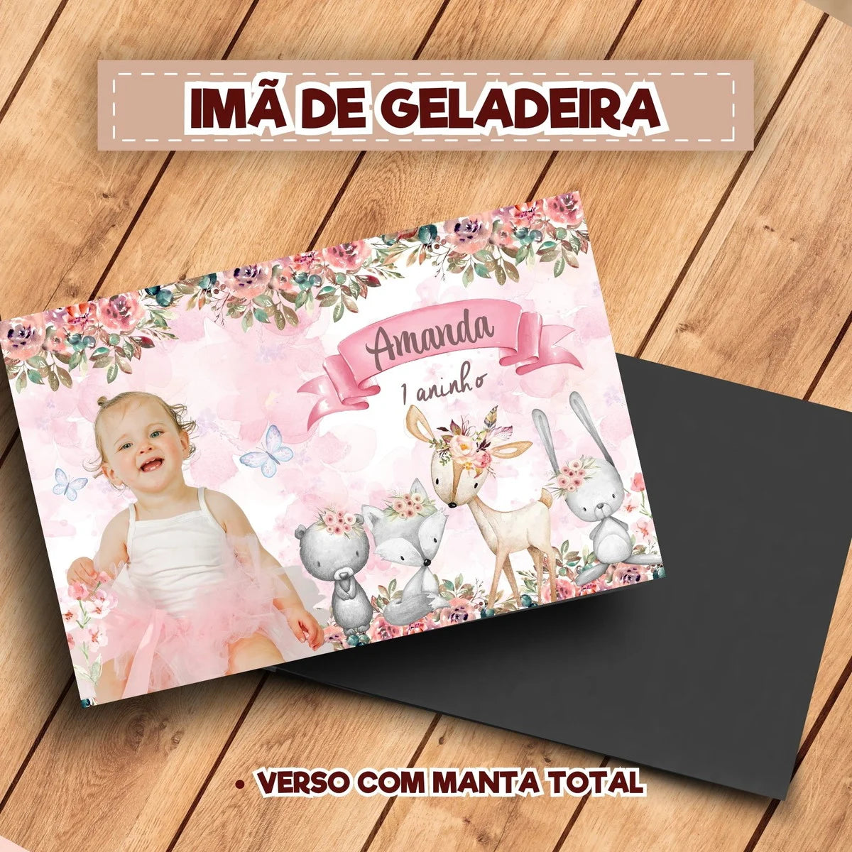 20 Ímãs De Geladeira Bosque Encantado