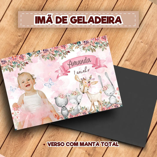 20 Ímãs De Geladeira Bosque Encantado