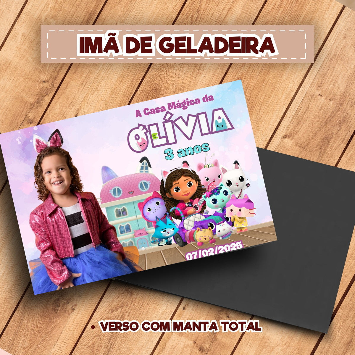 20 Ímãs De Geladeira Casa Mágica da Gabby