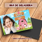20 Ímãs De Geladeira Fazendinha Rosa