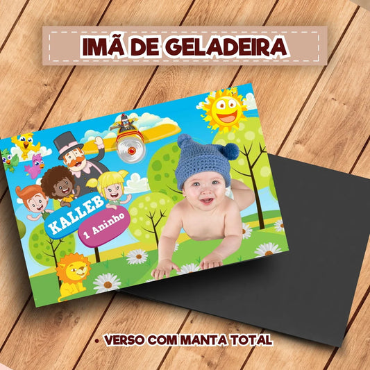 20 Ímãs De Geladeira Mundo Bita