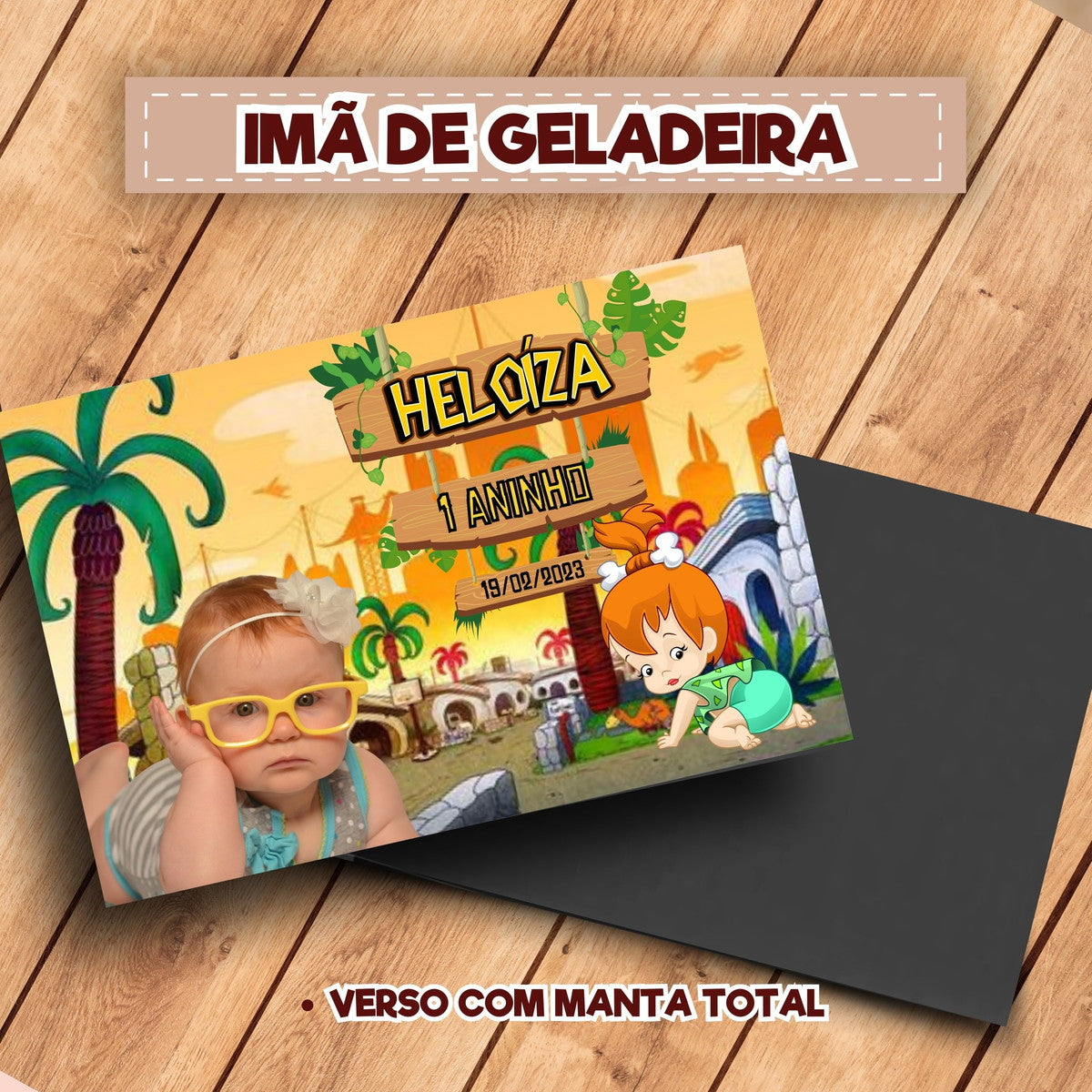 20 Ímãs De Geladeira Pedrita