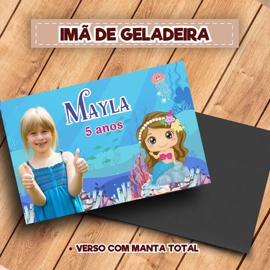 20 Ímãs De Geladeira Sereia