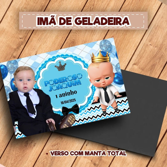 20 Ímãs De Geladeira Poderoso Chefinho